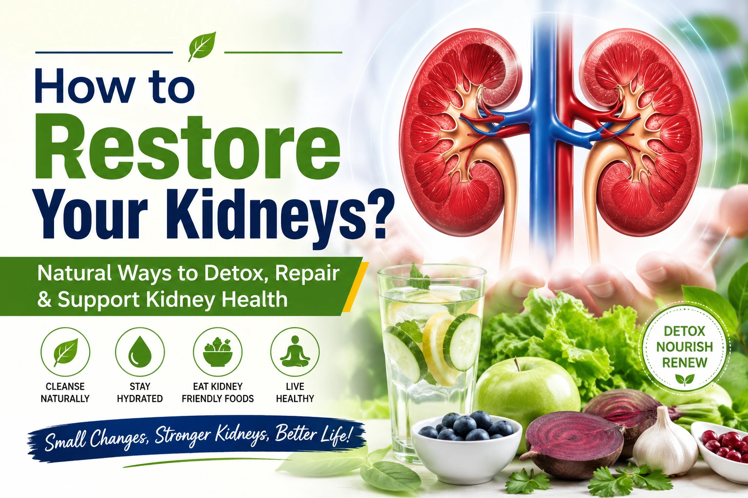 How to Restore Your Kidneys?